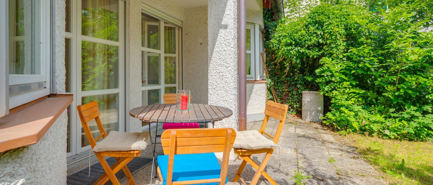 appartamento con giardino München Neuhausen 01 terrazza 6555