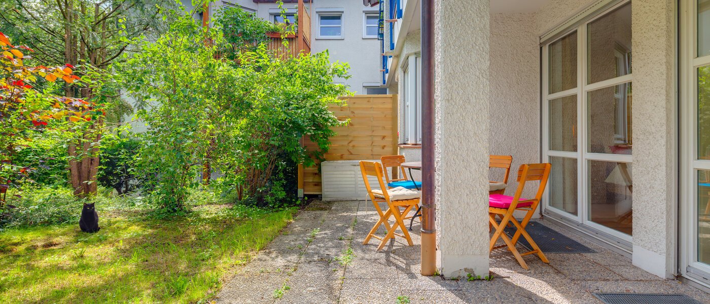 appartamento con giardino München Neuhausen 02 terrazza 6555