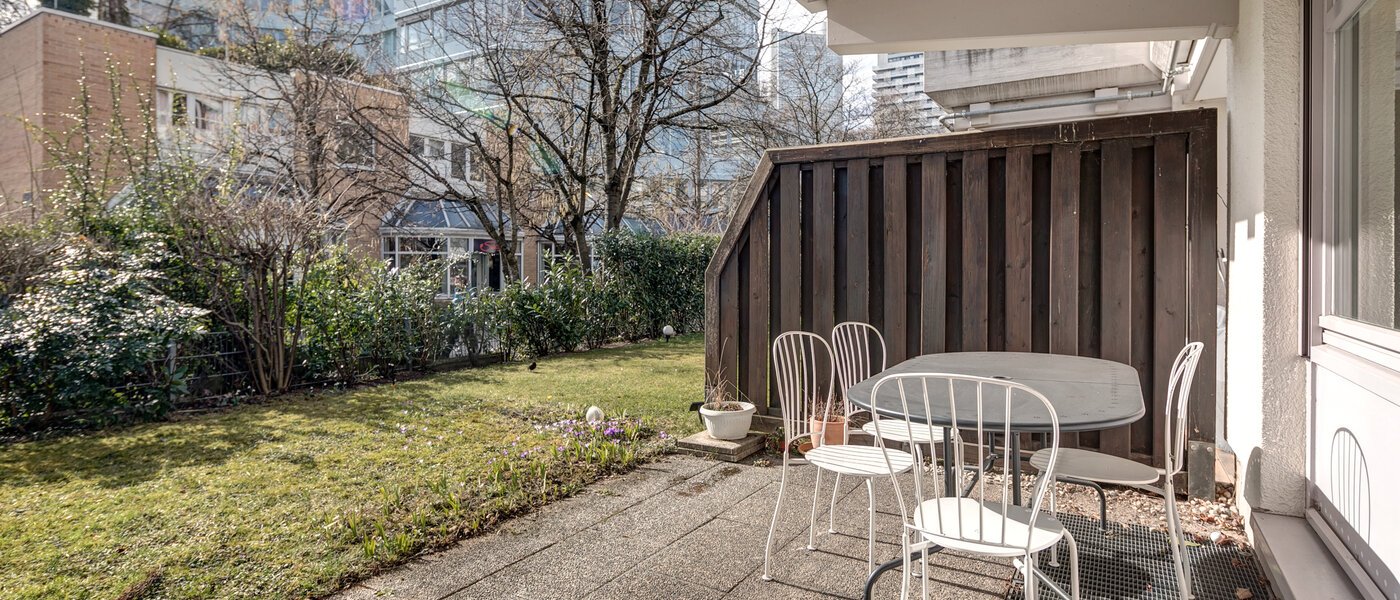 appartamento München Arabellapark 03 terrazza 6561