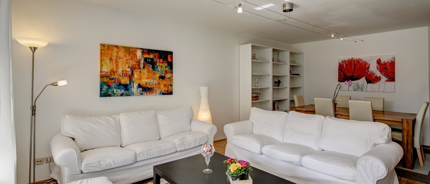 appartamento München Arabellapark 03 zona living 6561
