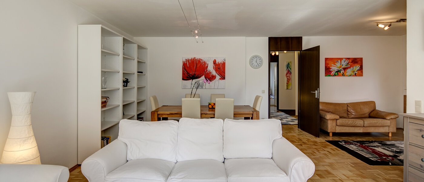 appartamento München Arabellapark 04 zona living 6561