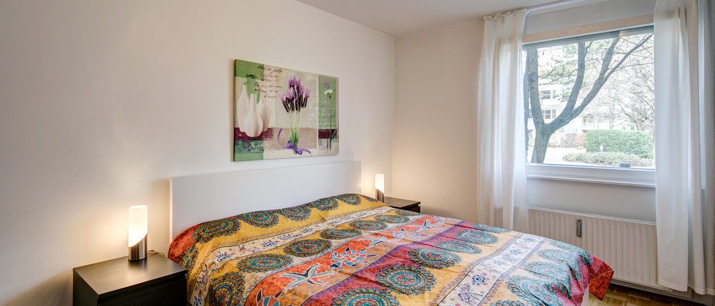 appartamento München Arabellapark 01 1° camera da letto 6561