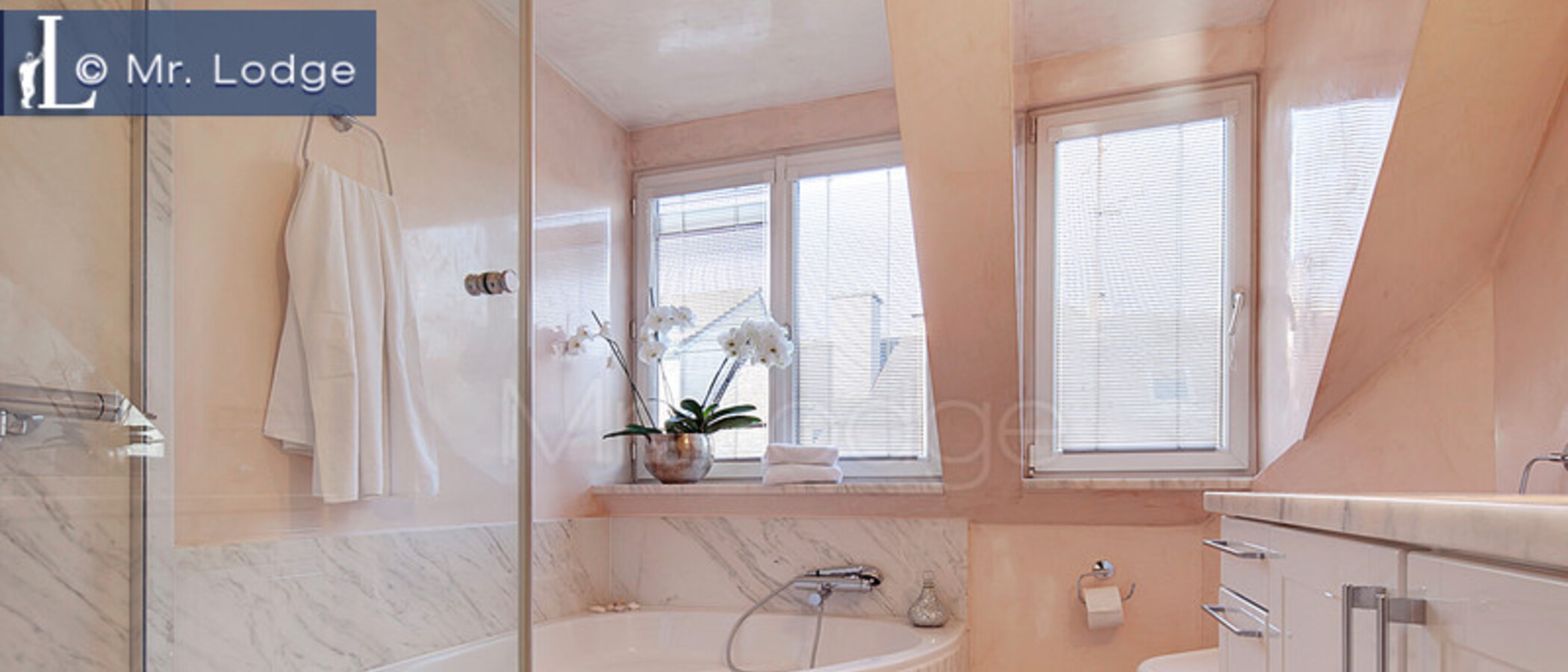 appartamento con galleria München Lehel 01 bagno 6601