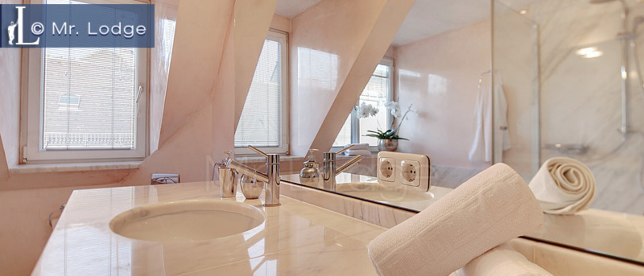 appartamento con galleria München Lehel 03 bagno 6601
