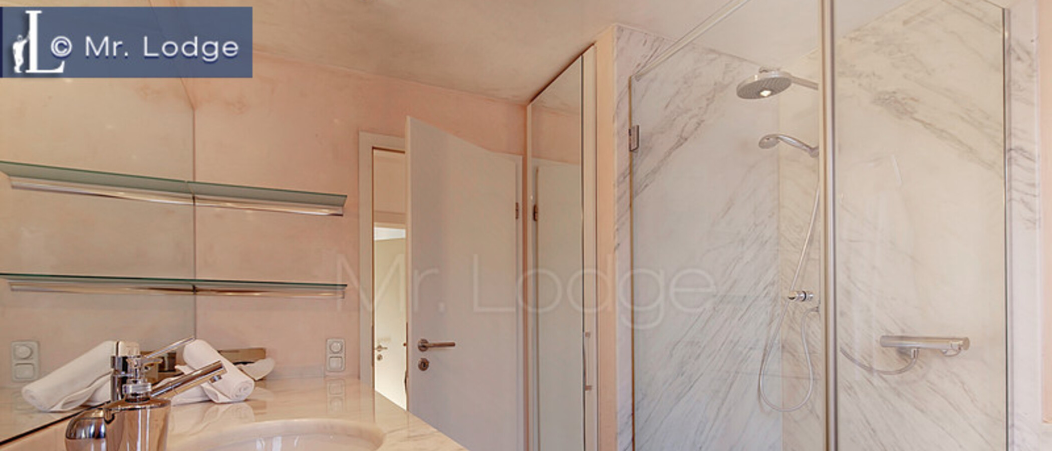 appartamento con galleria München Lehel 04 bagno 6601
