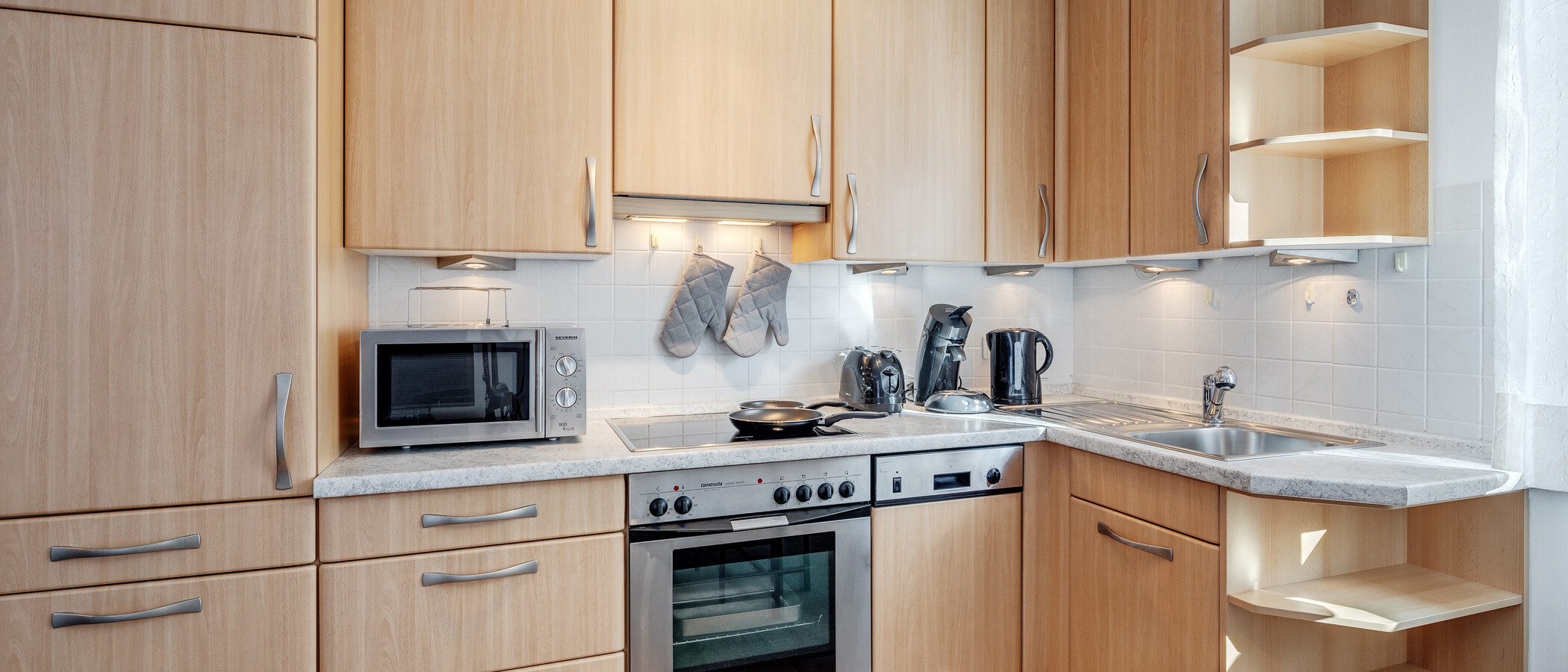 appartamento München Obermenzing 01 cucina 6621