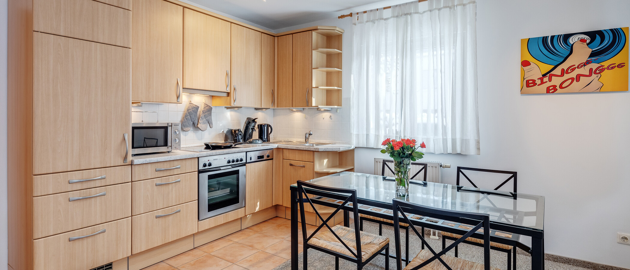 appartamento München Obermenzing 02 cucina 6621