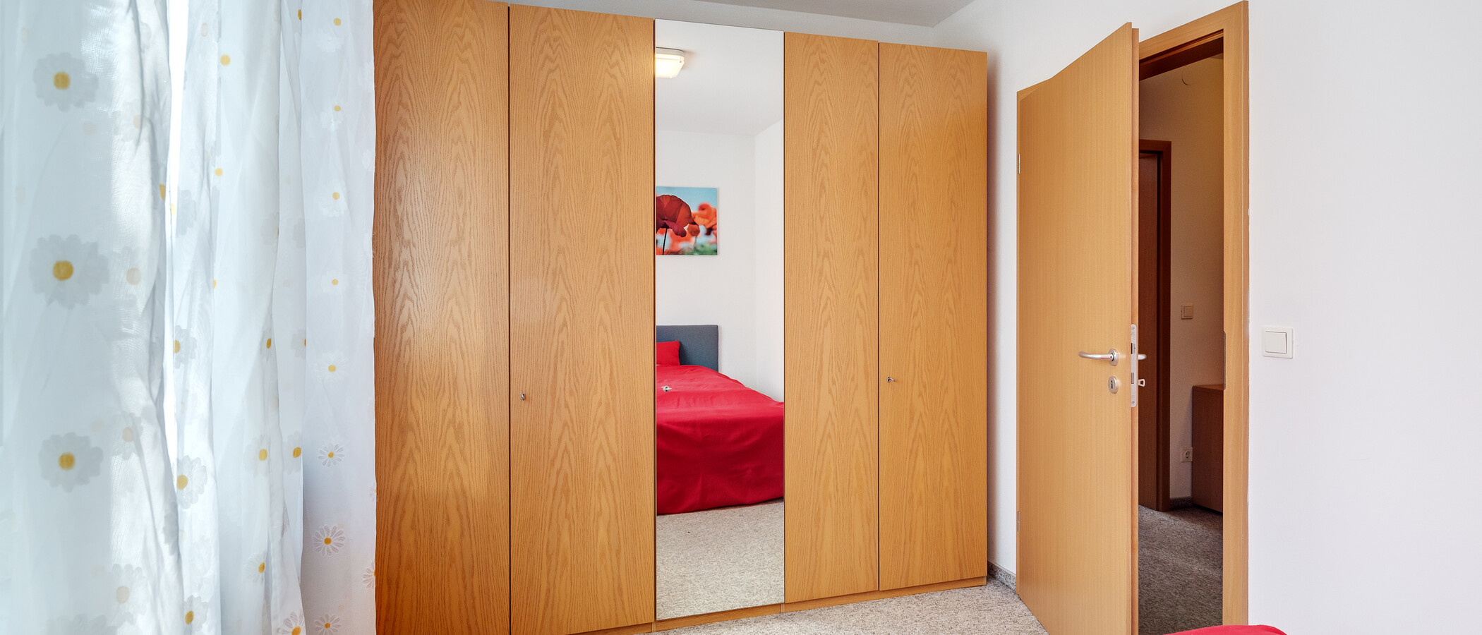 appartamento München Obermenzing 02 camera da letto 6621