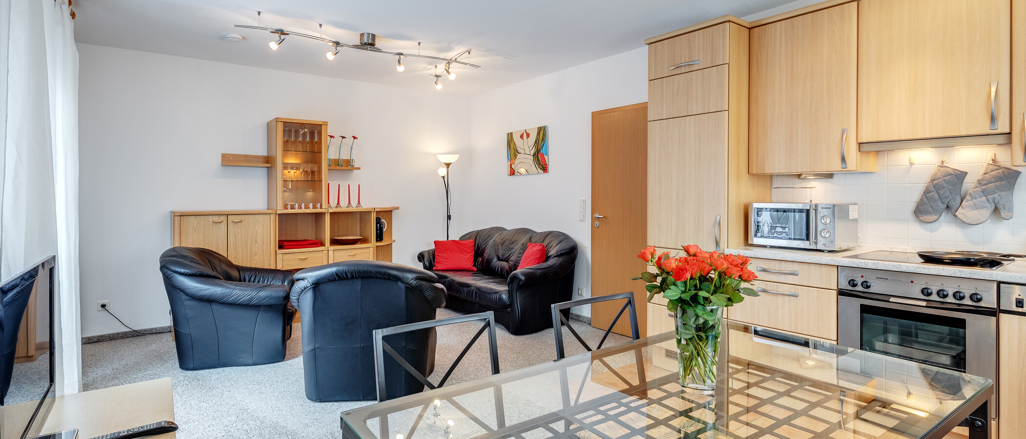 appartamento München Obermenzing 01 zona living 6621