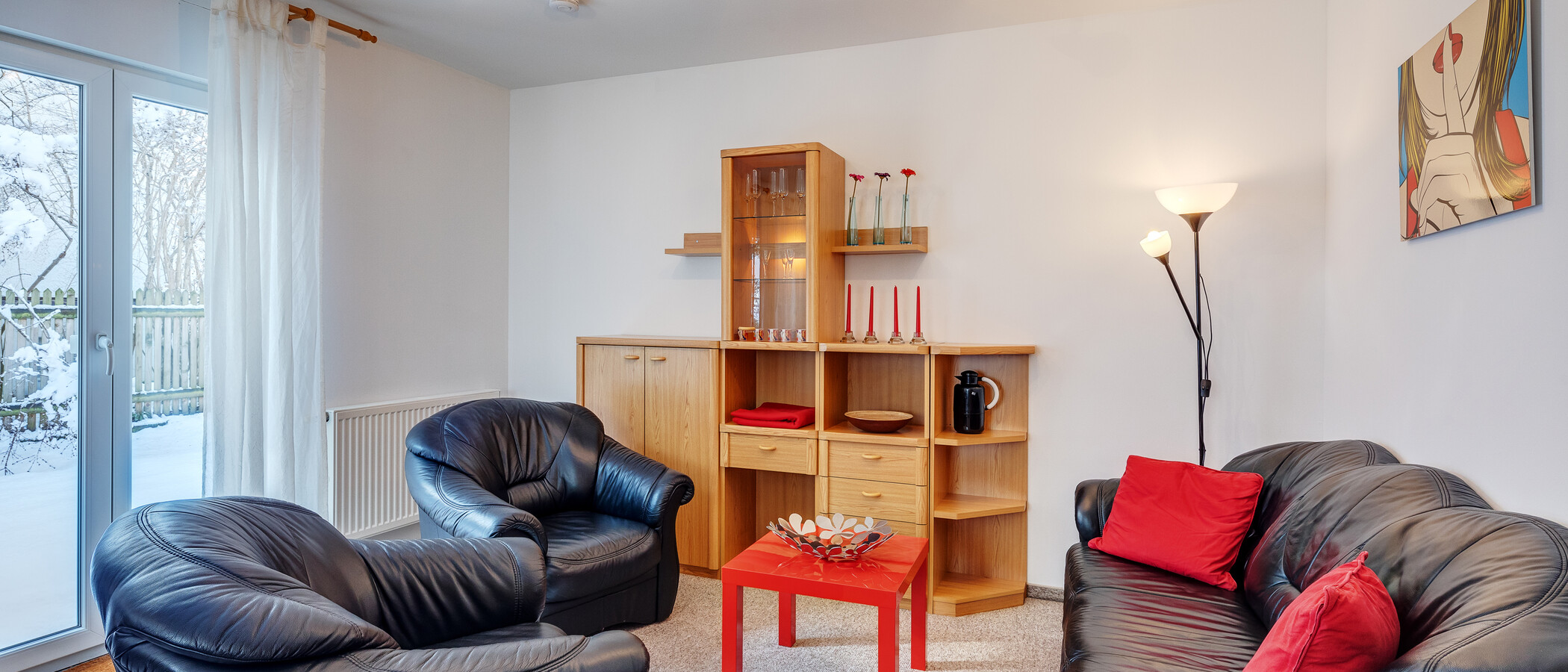 appartamento München Obermenzing 02 zona living 6621