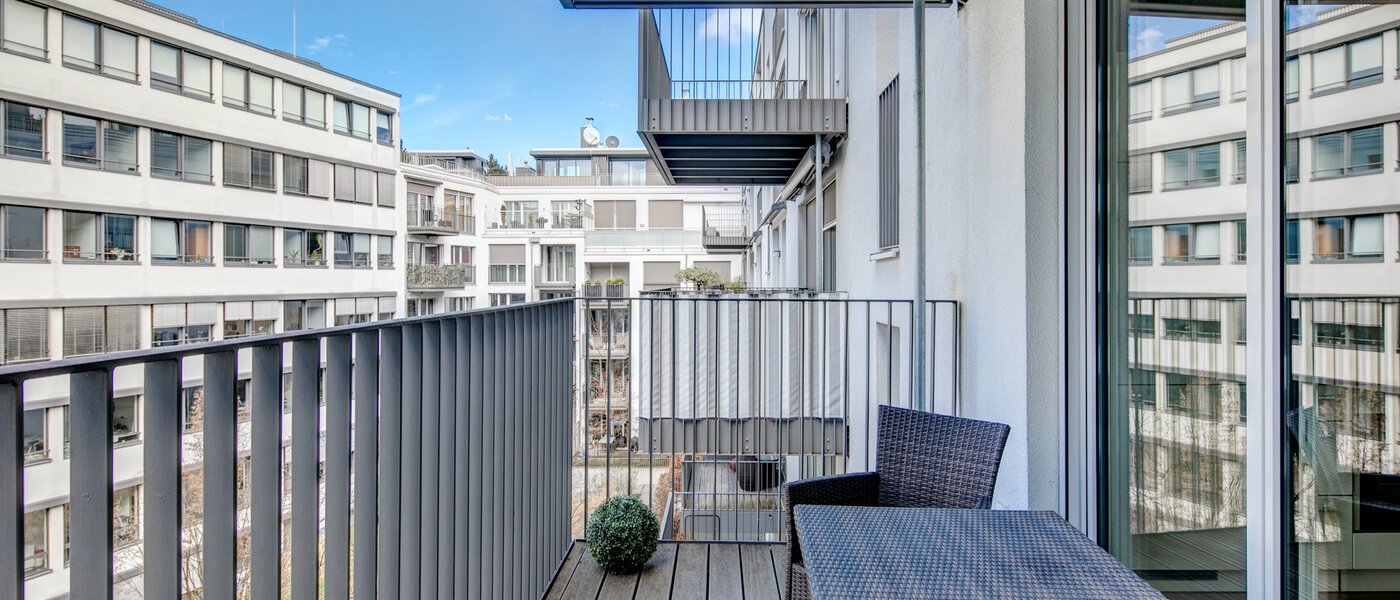 appartamento München Maxvorstadt 03 balcone 6639