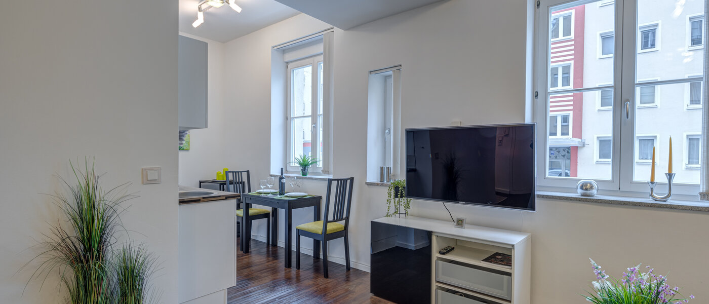 appartamento München Neuhausen 04 zona living 6646