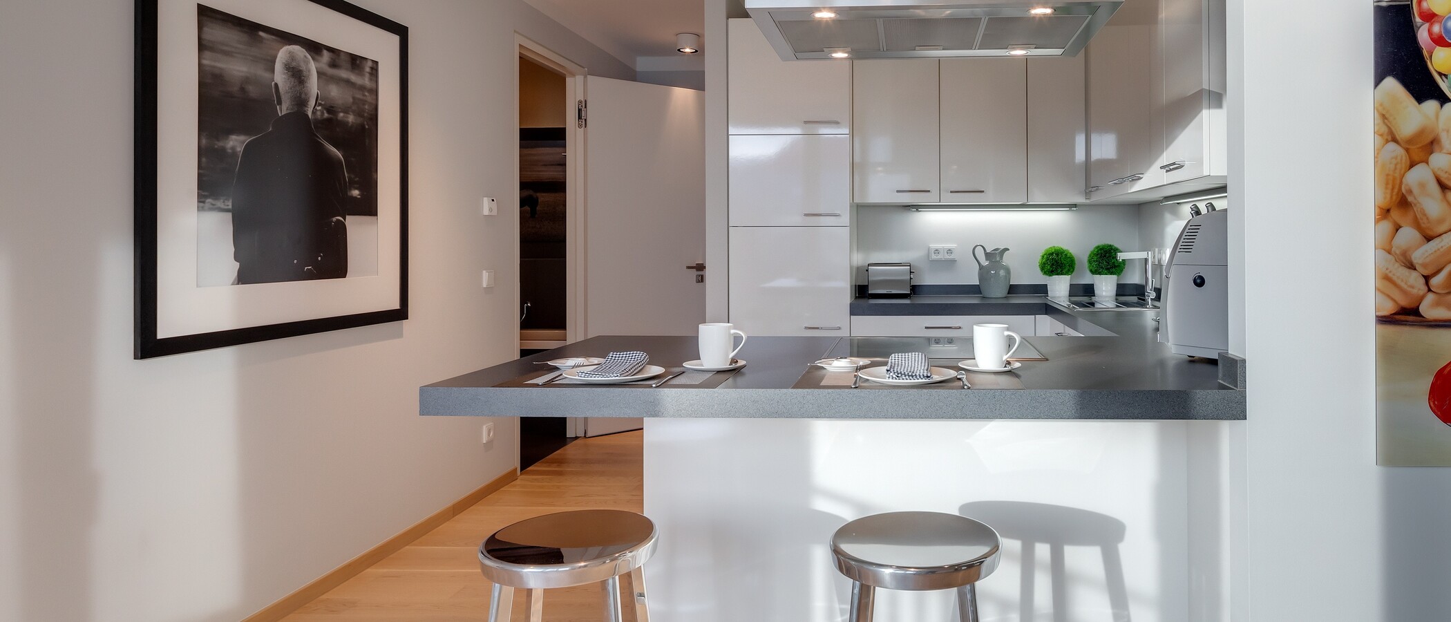 appartamento München Maxvorstadt 03 cucina 6679