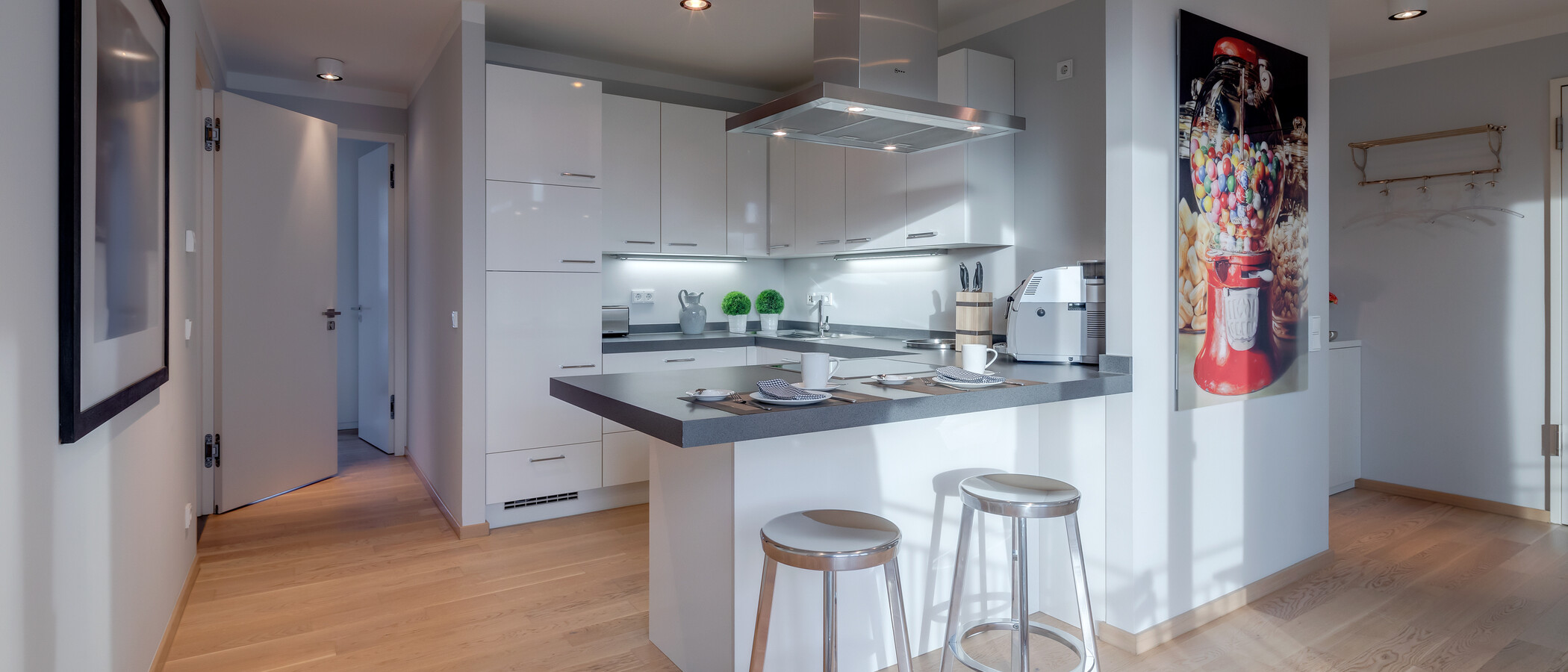 appartamento München Maxvorstadt 04 cucina 6679