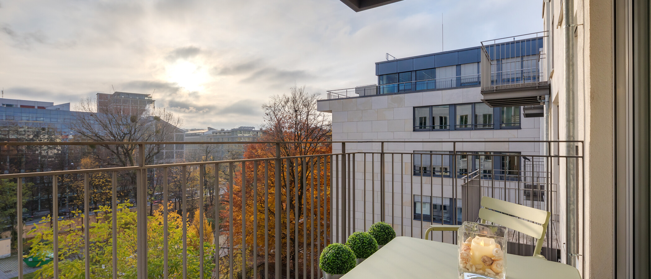 appartamento München Maxvorstadt 02 balcone 6679