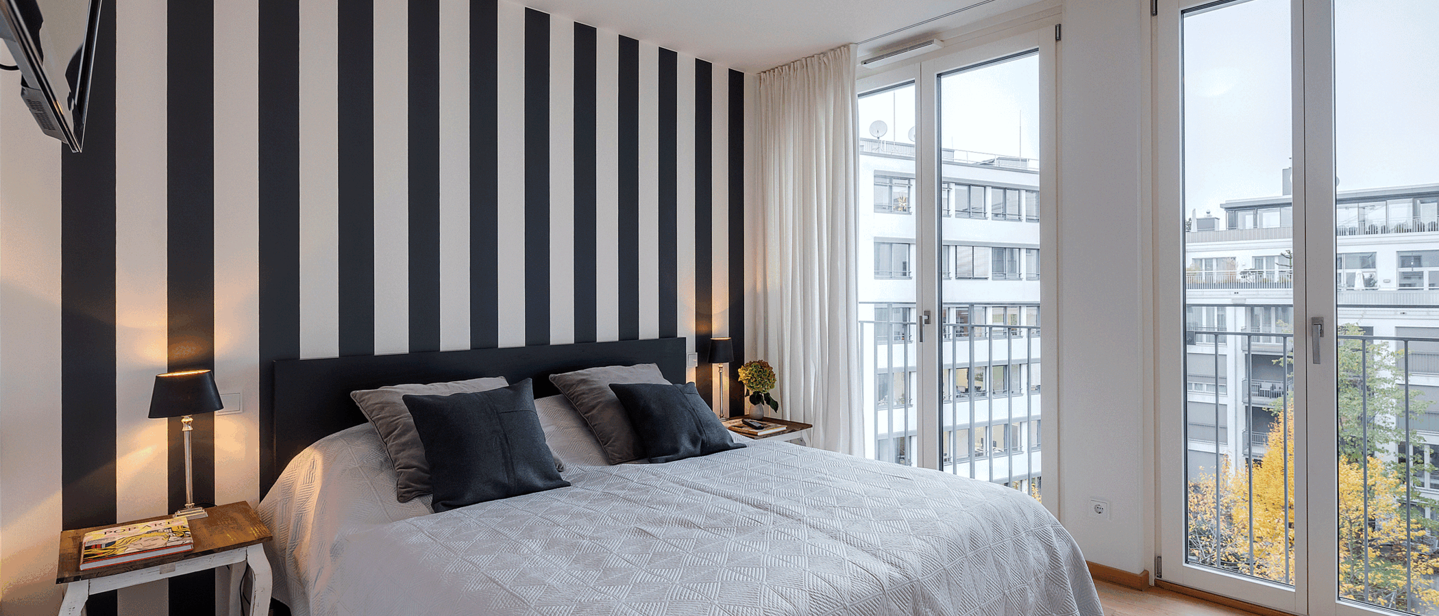 appartamento München Maxvorstadt 01 camera da letto 6679