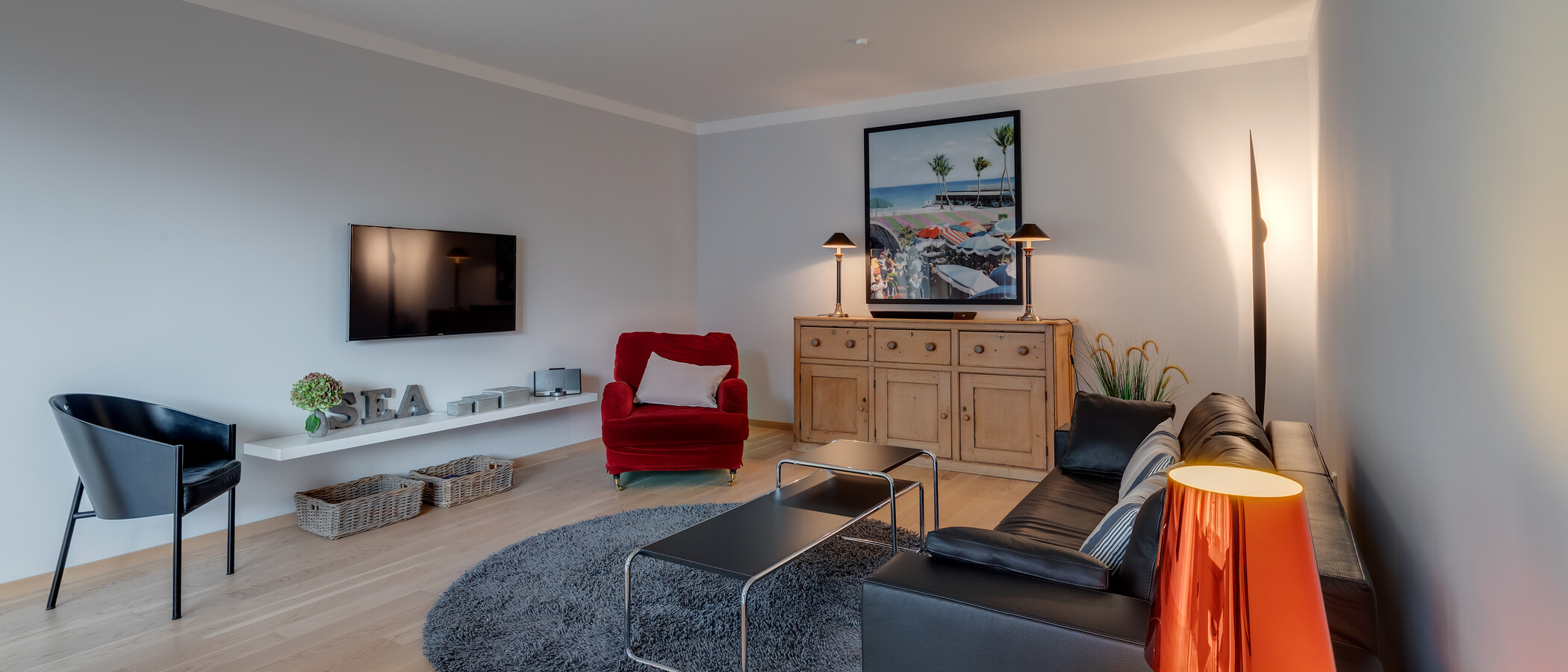appartamento München Maxvorstadt 03 zona living 6679