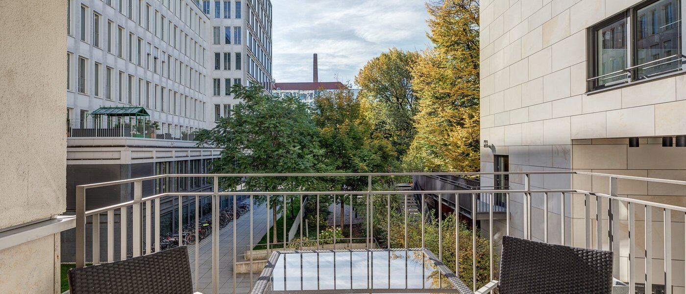 appartamento München Maxvorstadt 01 balcone 6689