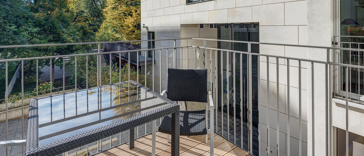 appartamento München Maxvorstadt 02 balcone 6689