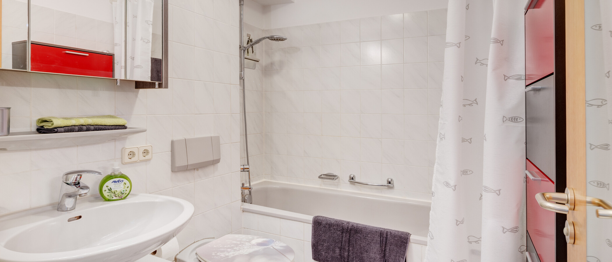appartamento con giardino München Neuhausen 01 bagno 6696