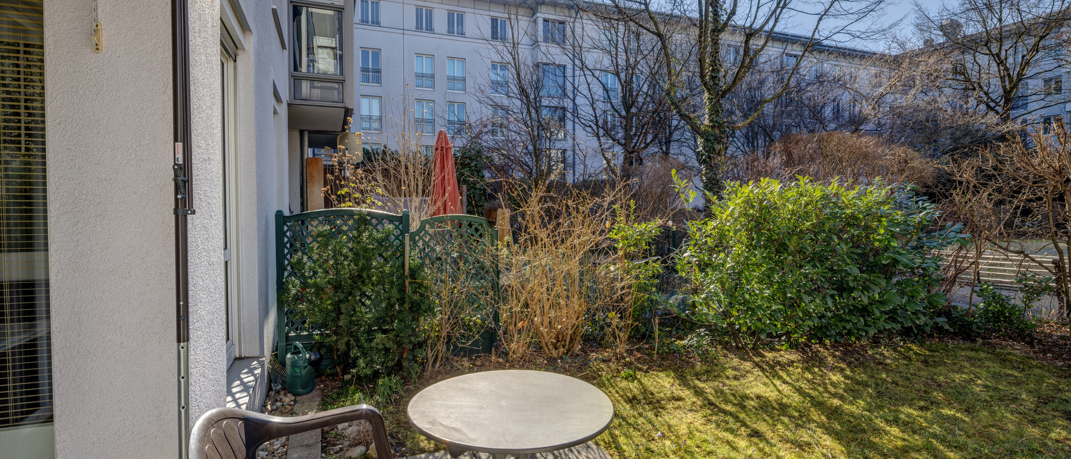appartamento con giardino München Neuhausen 02 giardino 6696