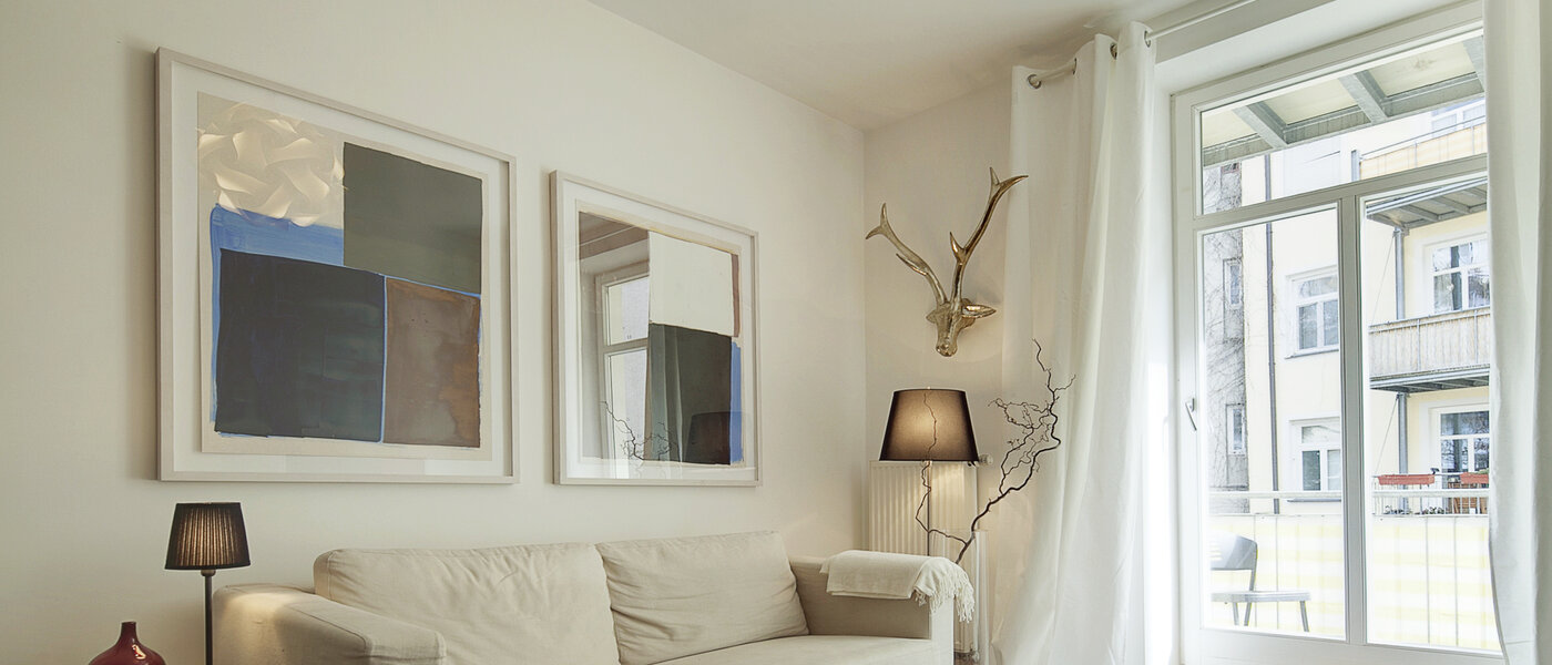 appartamento München Neuhausen 01 soggiorno 6715