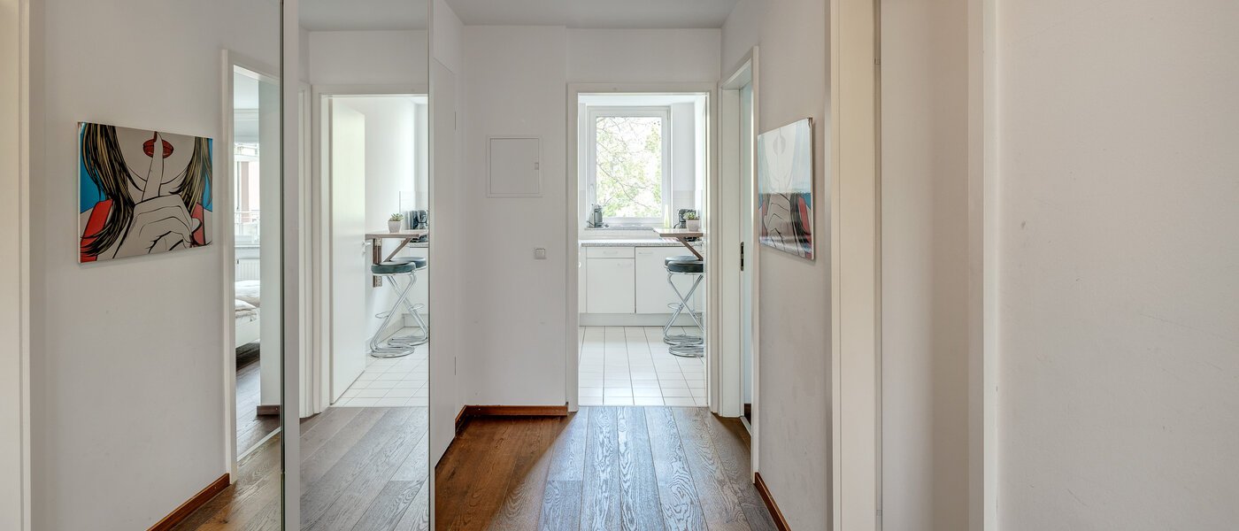 appartamento München Maxvorstadt - Universitätsviertel 02 ingresso/corridioio 6719