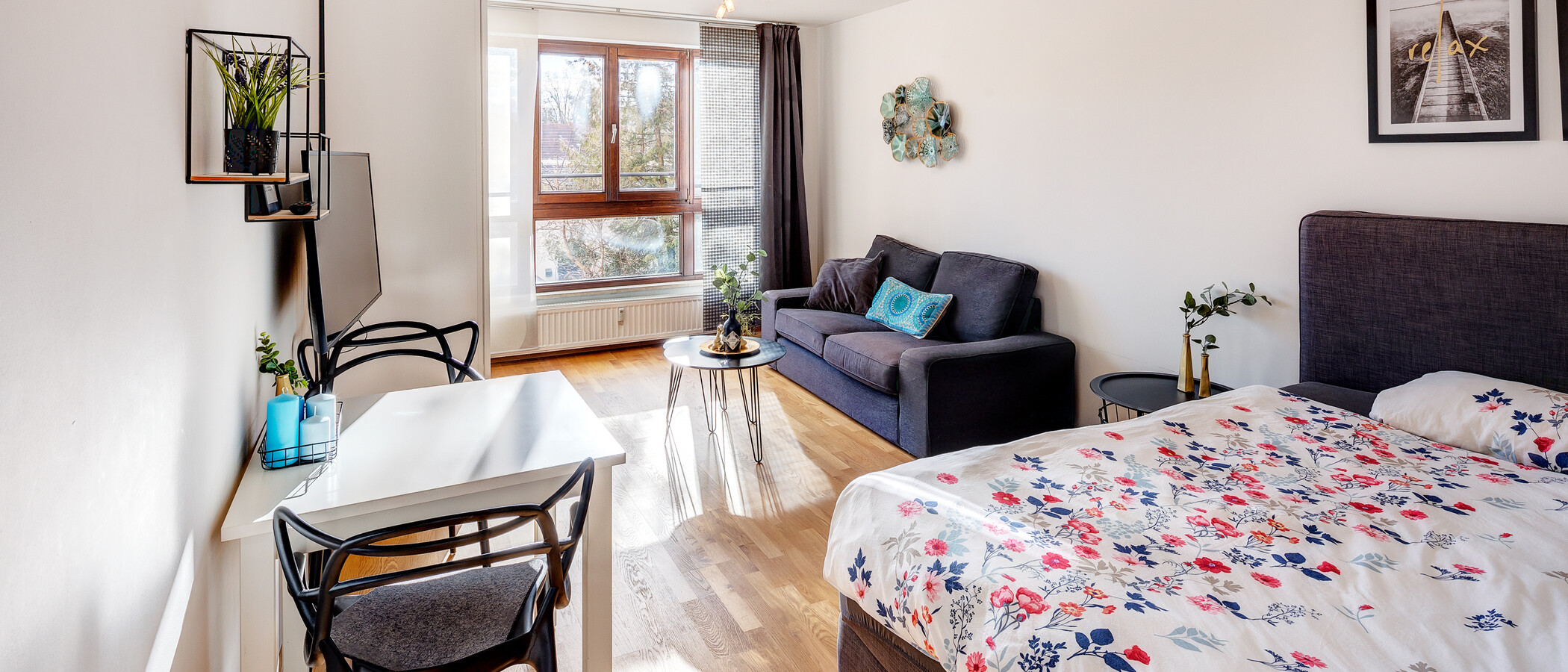 appartamento München Milbertshofen 01 zona living 6735