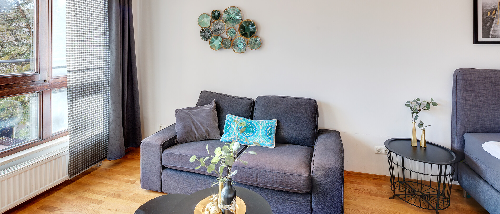 appartamento München Milbertshofen 02 zona living 6735