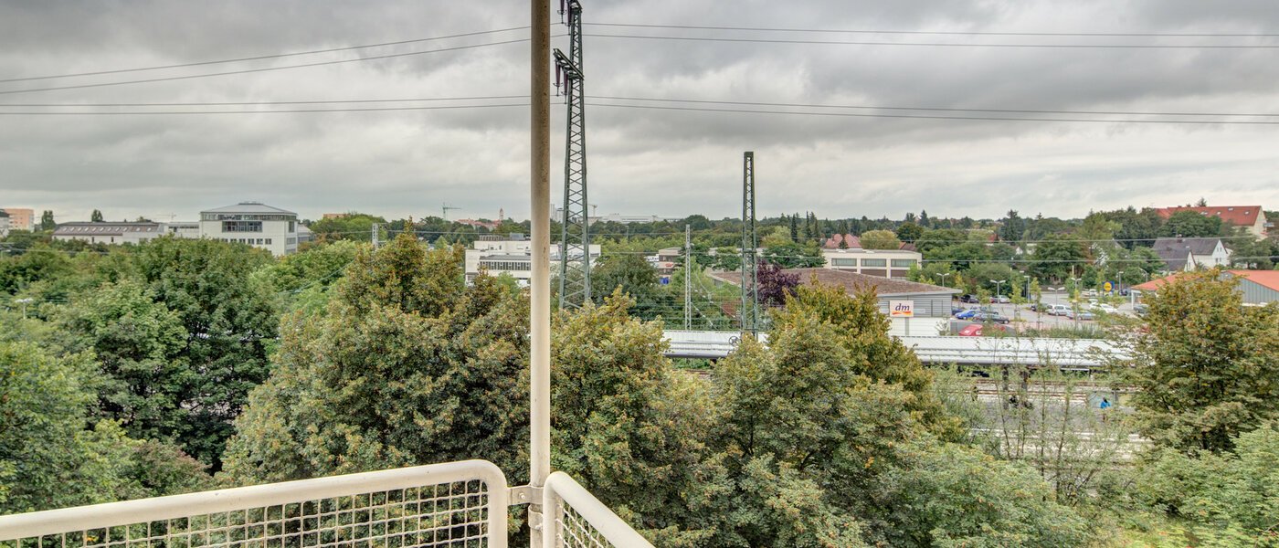 appartamento München Westkreuz 02 balcone 6782