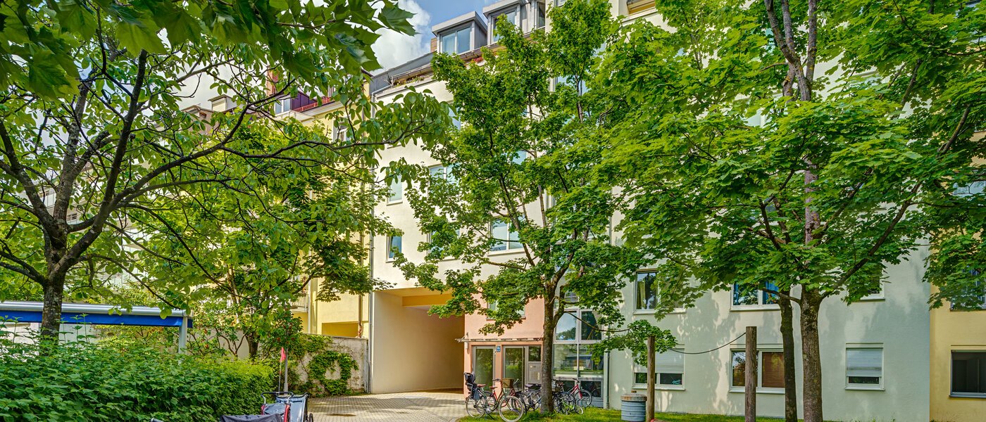 appartamento München Maxvorstadt 04 cortile interno  6791