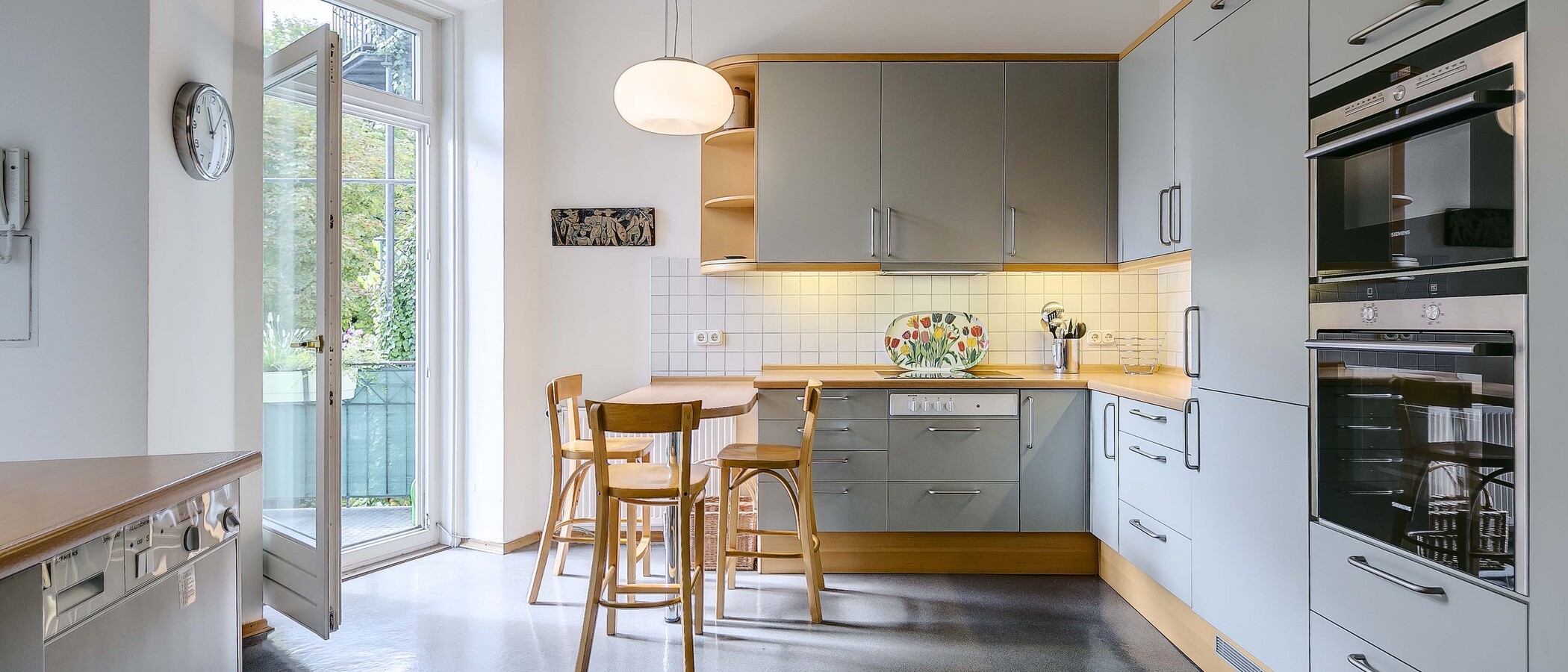 appartamento München Altbogenhausen 01 cucina 681
