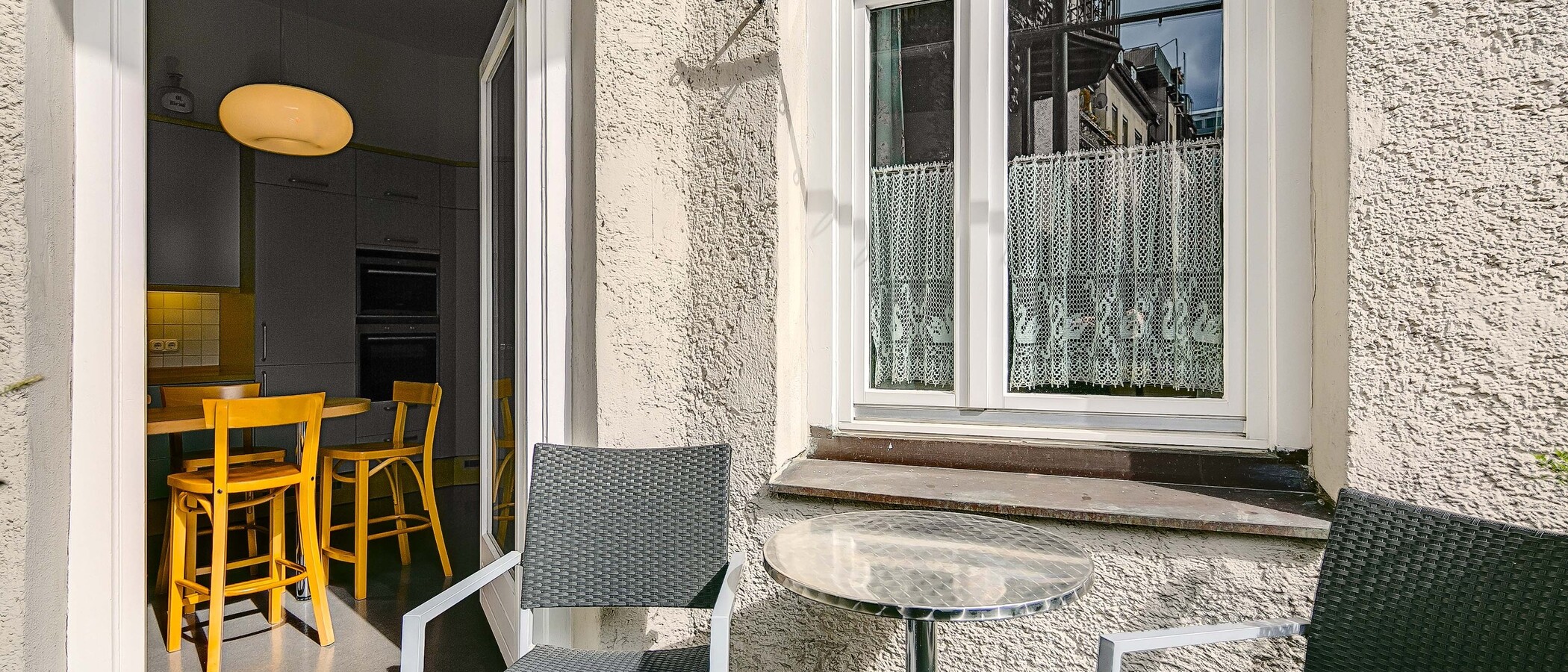 appartamento München Altbogenhausen 03 balcone 681