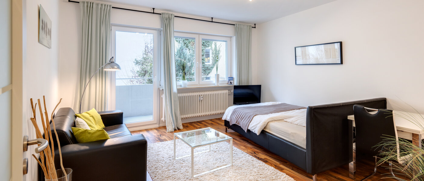 appartamento München Glockenbachviertel 01 zona notte 6835