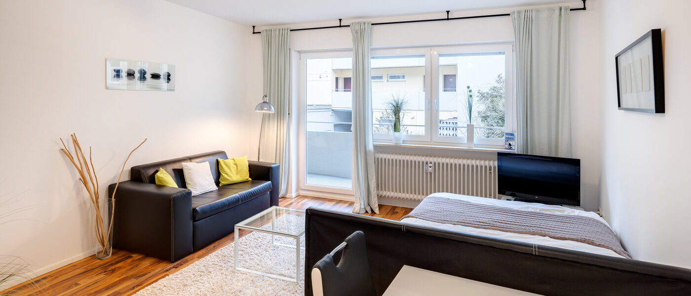 appartamento München Glockenbachviertel 01 zona living 6835