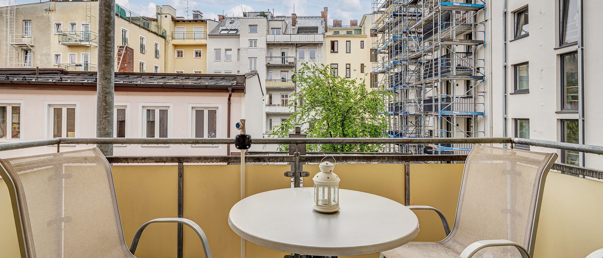 appartamento München Lehel 01 balcone 6859