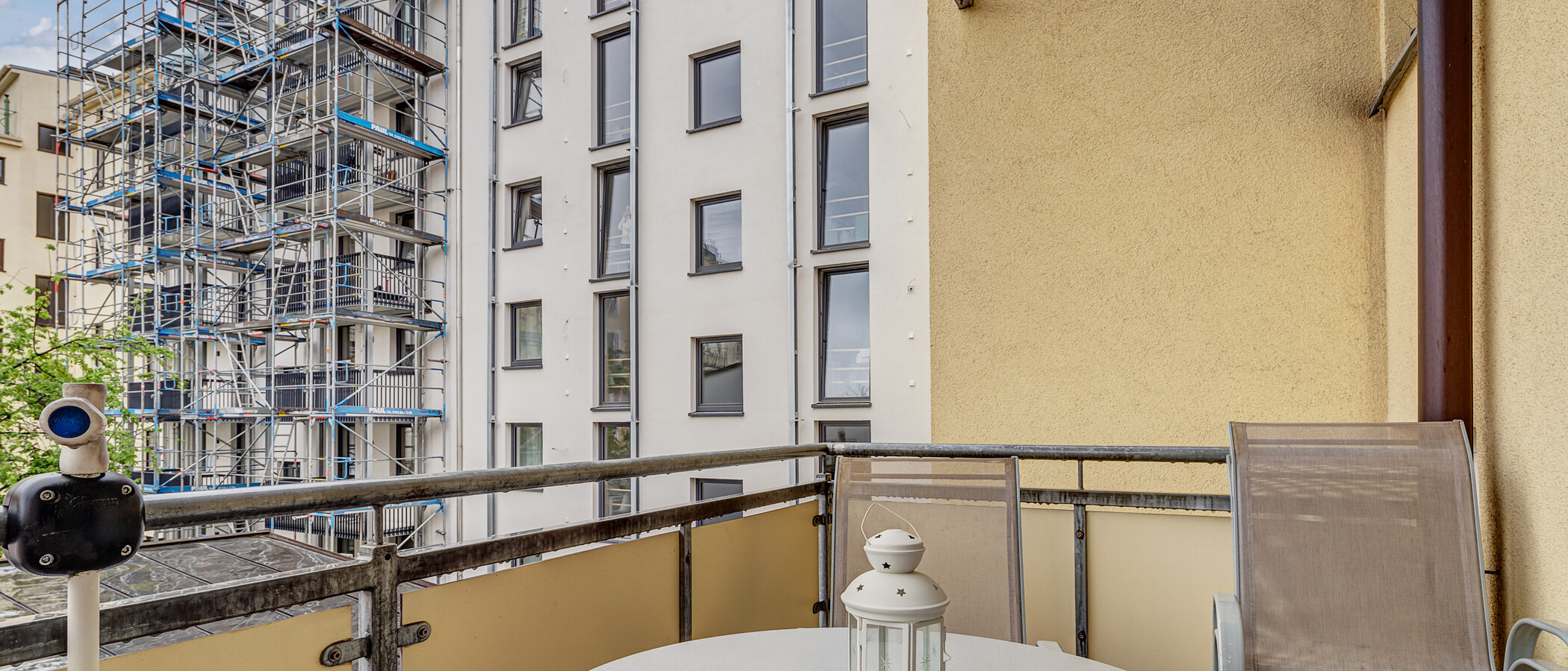 appartamento München Lehel 03 balcone 6859