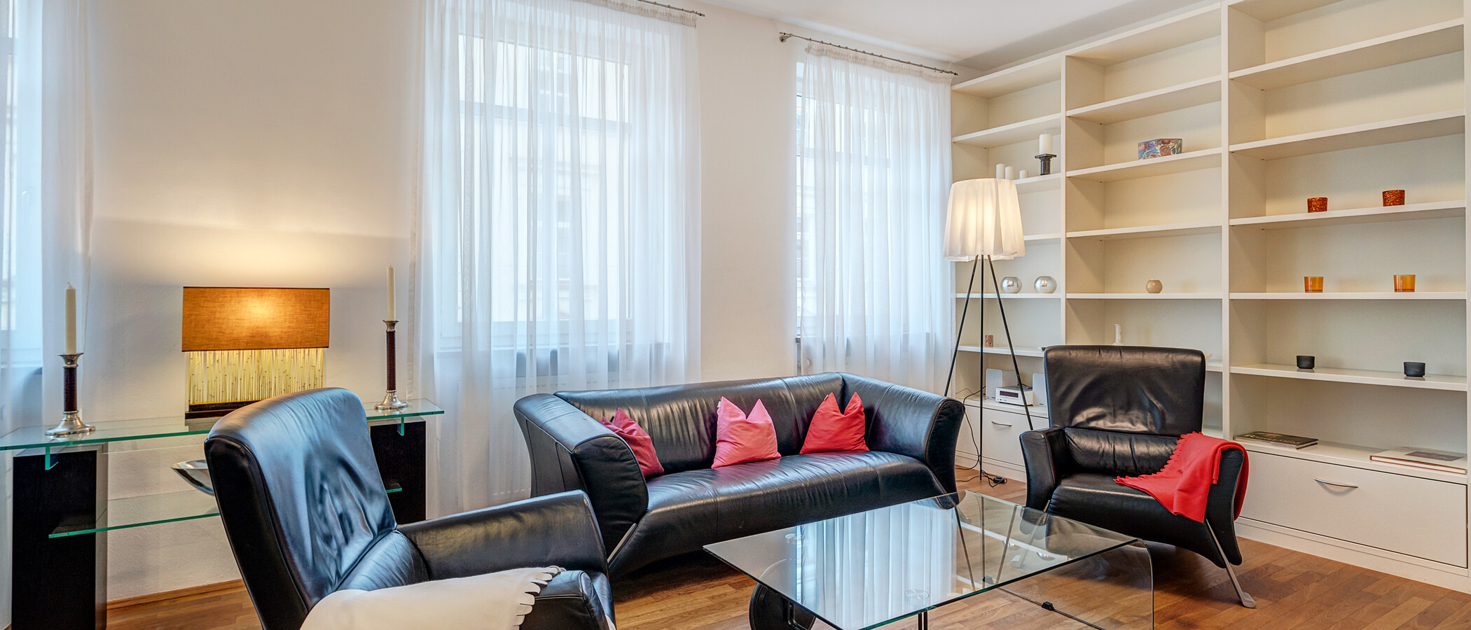 appartamento München Lehel 01 zona living 6859