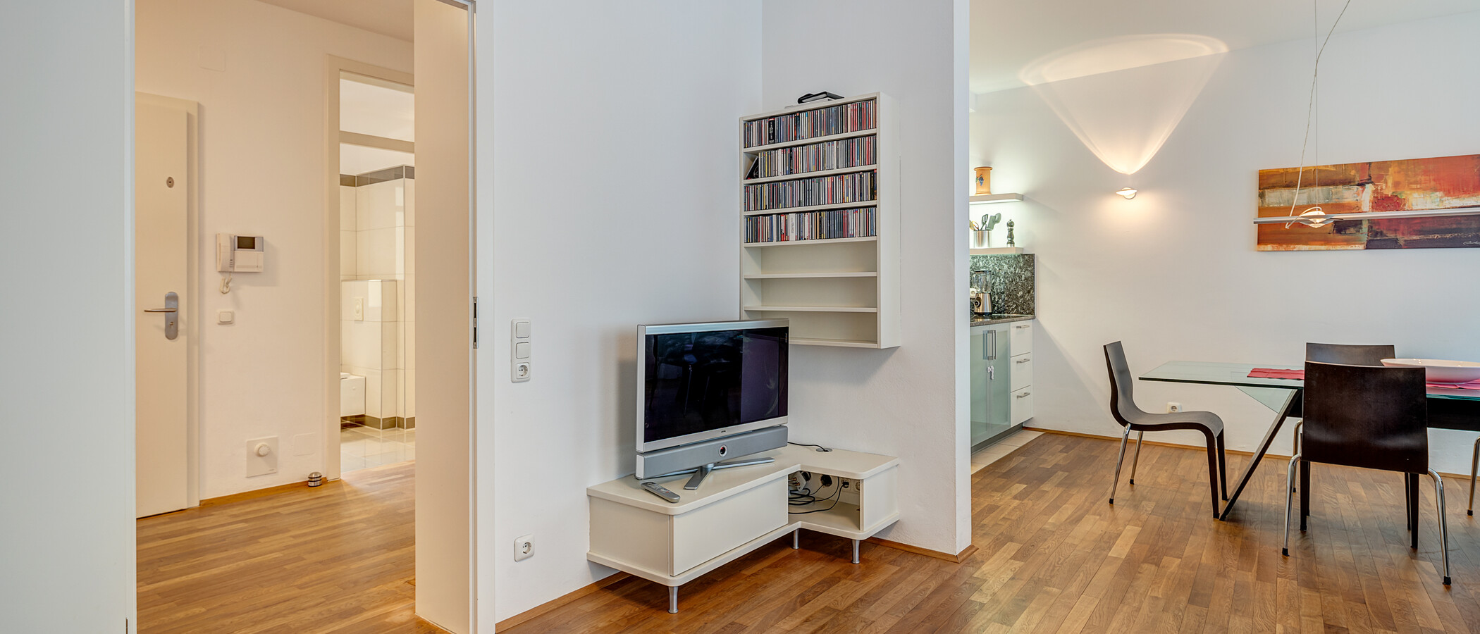 appartamento München Lehel 03 zona living 6859