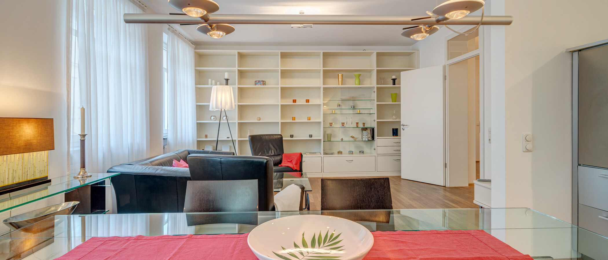 appartamento München Lehel 04 zona living 6859