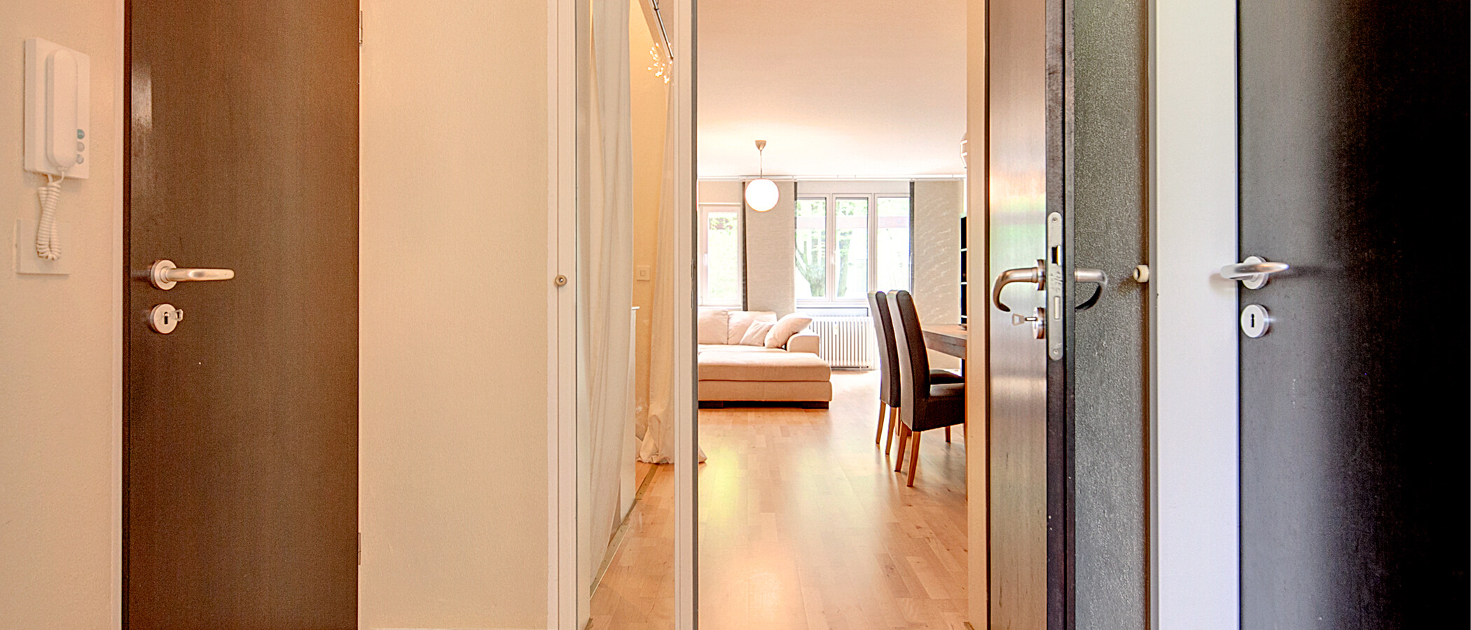 appartamento München Bogenhausen 01 ingresso/corridioio 6872