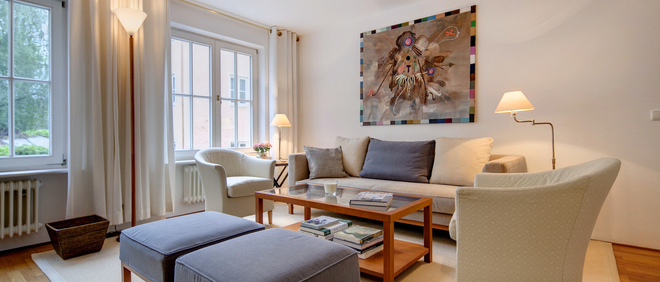maisonette München Schwabing (rechts der Leopoldstraße) 02 soggiorno 6884