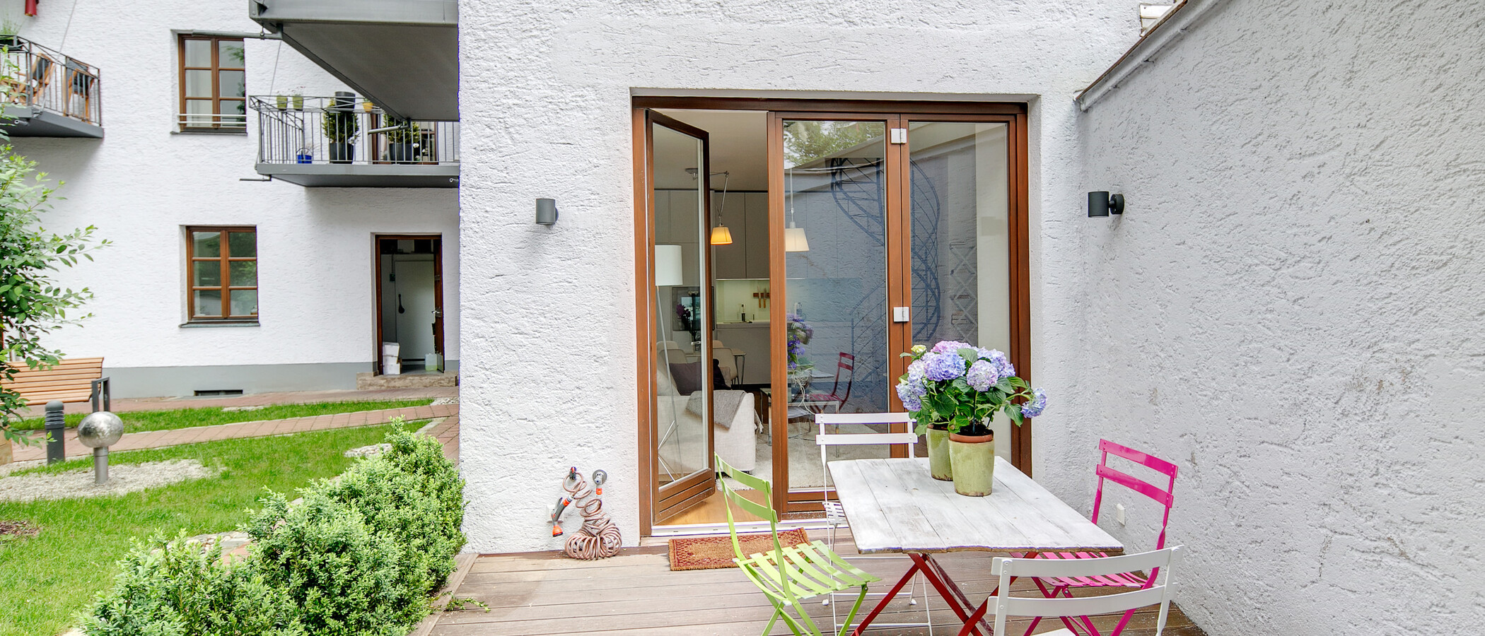 appartamento München Schwabing-Nord (zw. Belgrad- & Leopoldstraße) 01 terrazza 6907