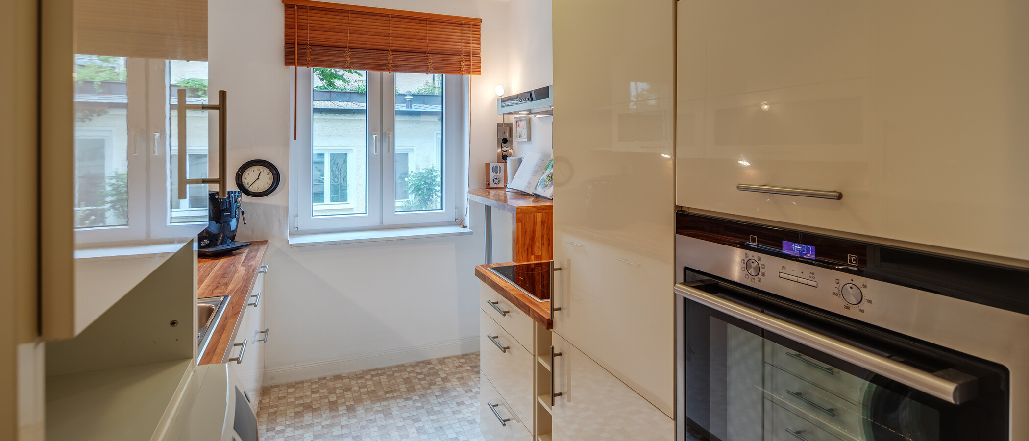 appartamento München Schwabing-West (rund um den Hohenzollernplatz) 01 cucina 6915