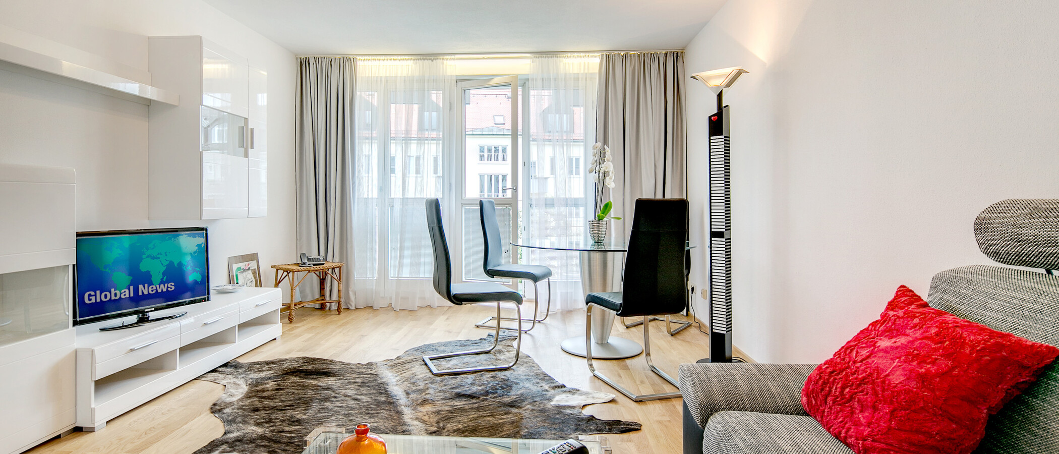 appartamento München Schwabing-Nord (zw. Belgrad- & Leopoldstraße) 01 soggiorno 6928