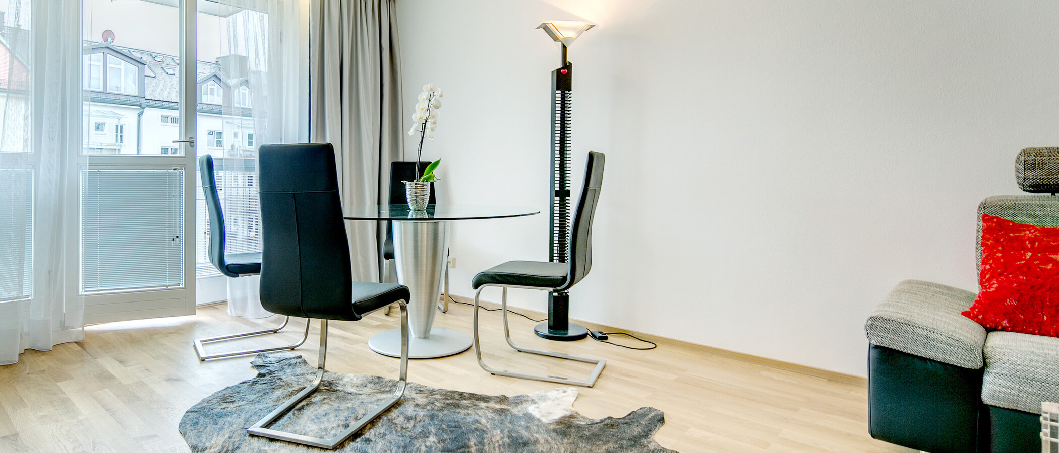 appartamento München Schwabing-Nord (zw. Belgrad- & Leopoldstraße) 03 soggiorno 6928