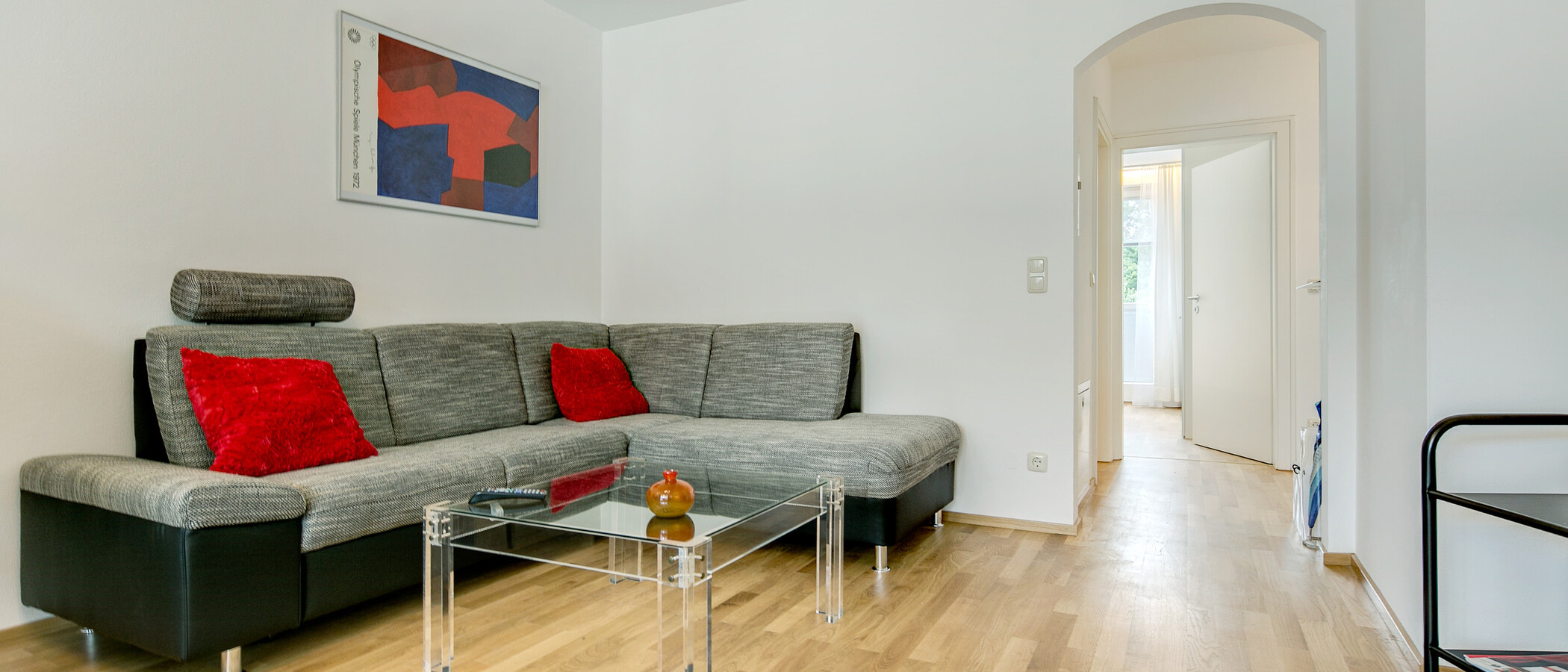 appartamento München Schwabing-Nord (zw. Belgrad- & Leopoldstraße) 04 soggiorno 6928