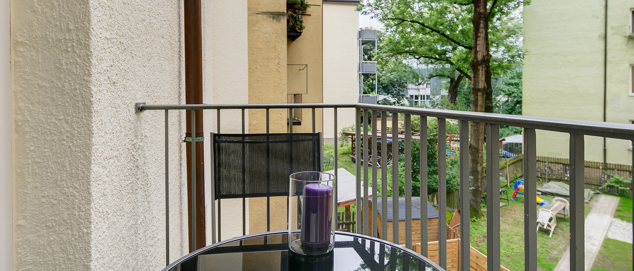appartamento München Westend 02 balcone 6979