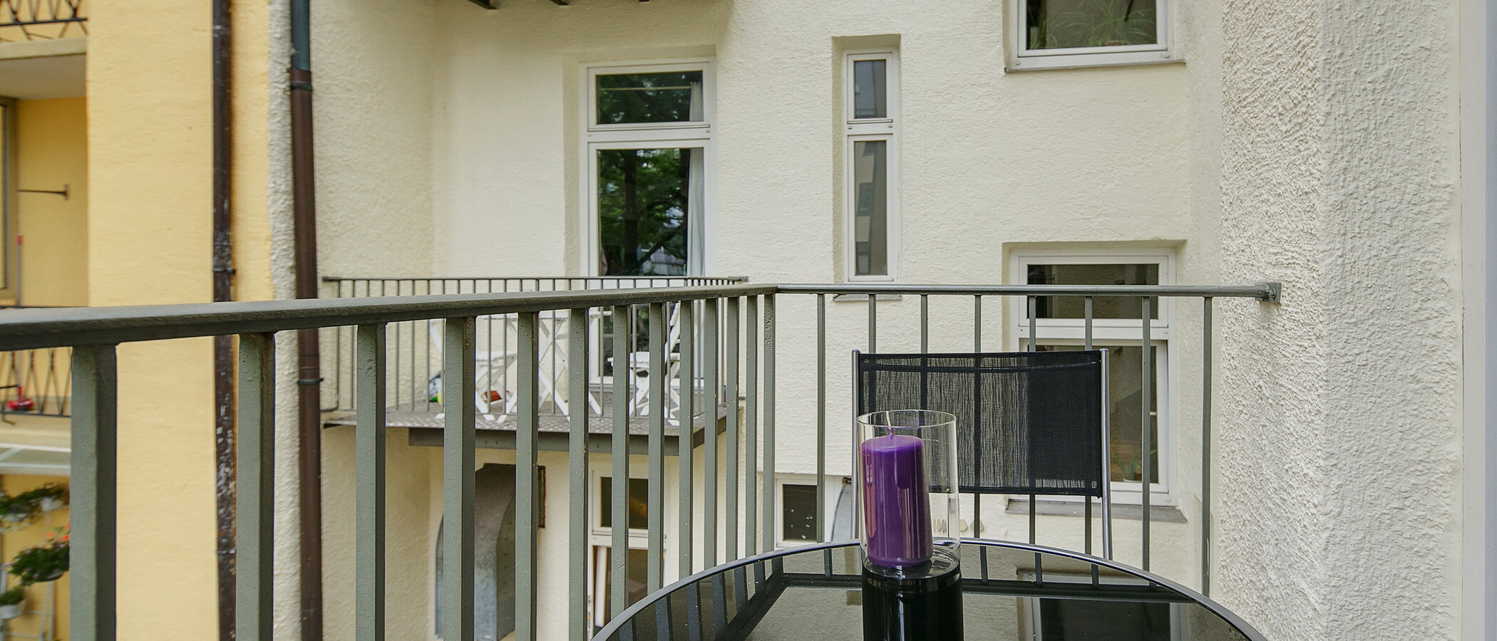 appartamento München Westend 03 balcone 6979