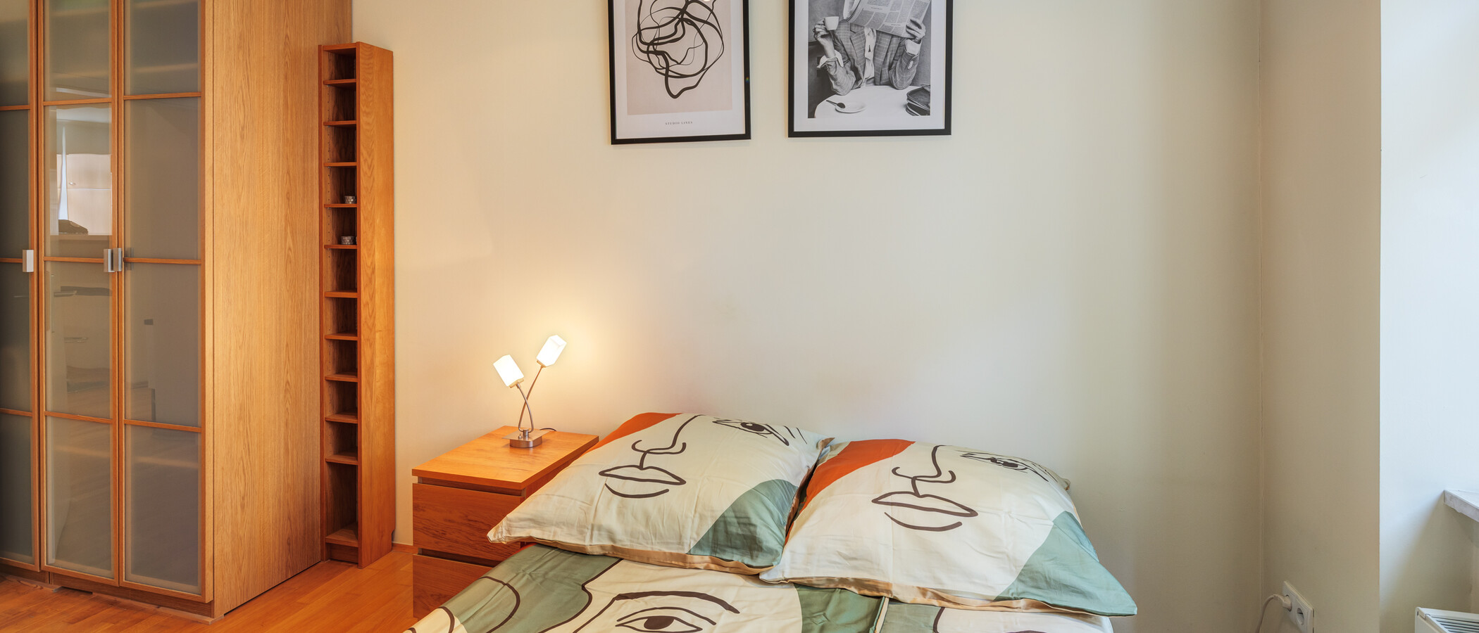appartamento München Haidhausen 02 camera da letto 6981